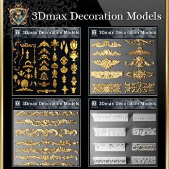 【All 3D Max Decoration Models Bundle】(Best Recommanded!!)